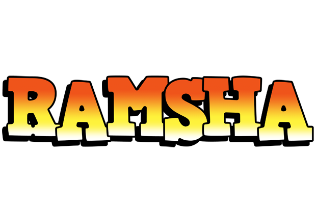 Ramsha sunset logo