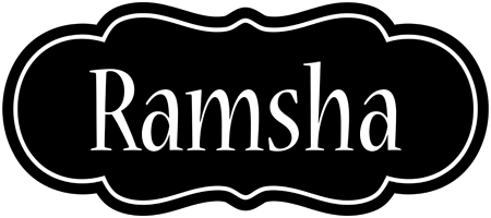 Ramsha welcome logo