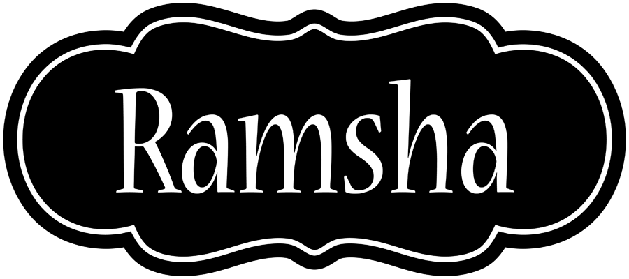 Ramsha welcome logo