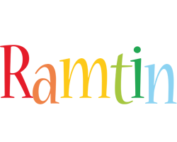 Ramtin birthday logo