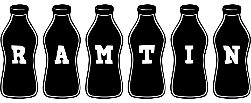 Ramtin bottle logo