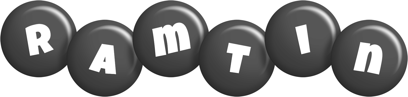 Ramtin candy-black logo