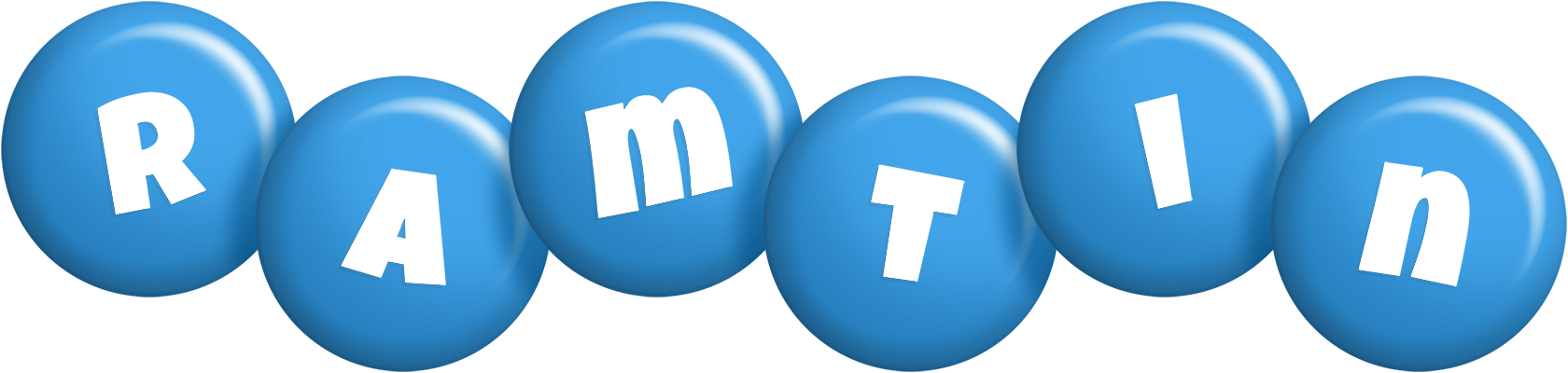 Ramtin candy-blue logo