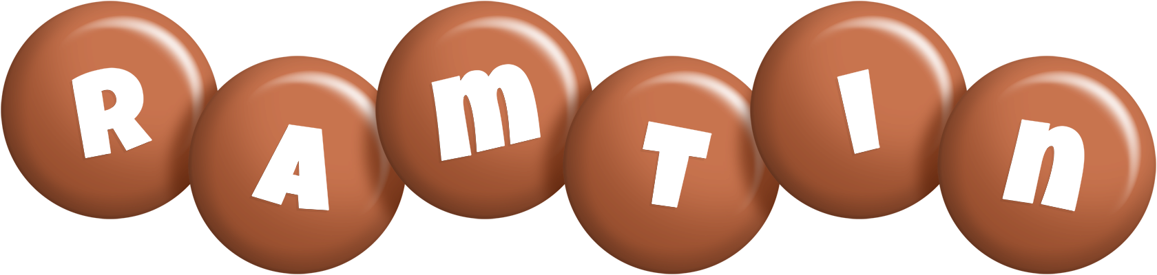 Ramtin candy-brown logo