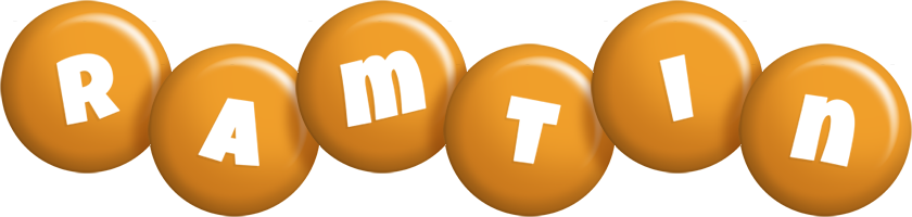 Ramtin candy-orange logo