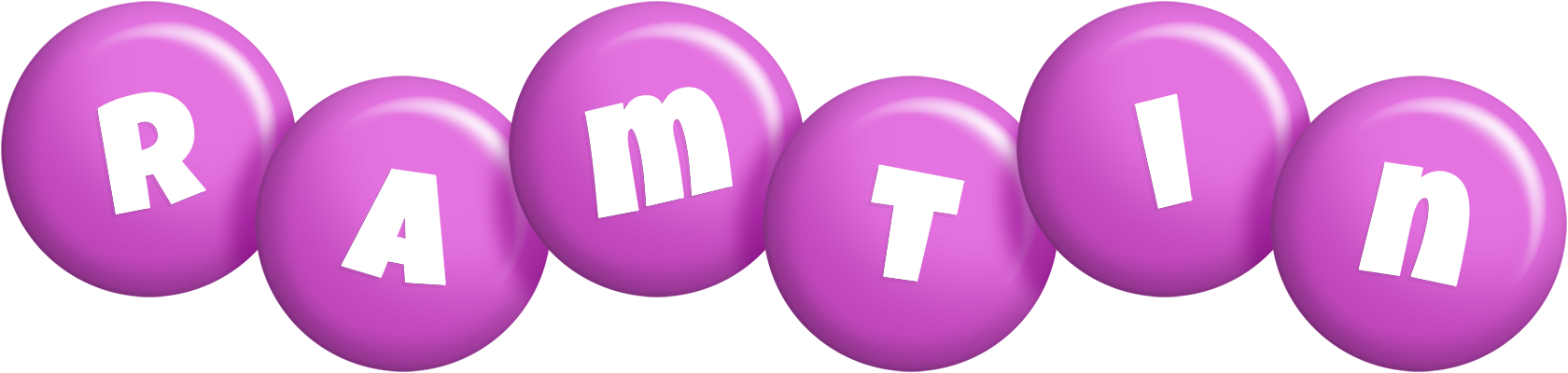 Ramtin candy-purple logo