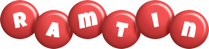 Ramtin candy-red logo