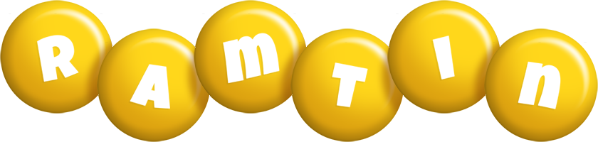 Ramtin candy-yellow logo