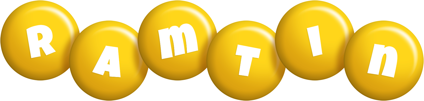 Ramtin candy-yellow logo