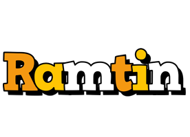 Ramtin cartoon logo