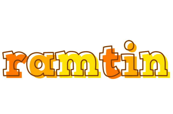 Ramtin desert logo