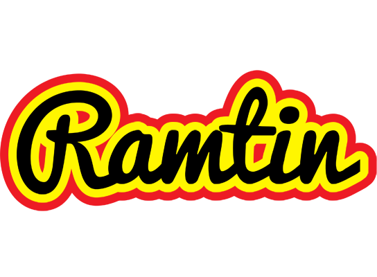 Ramtin flaming logo