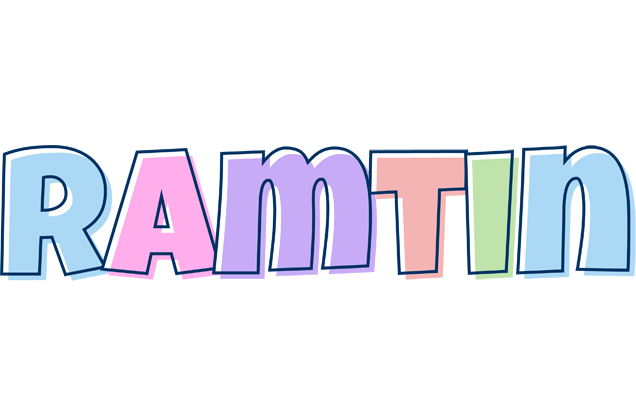 Ramtin pastel logo