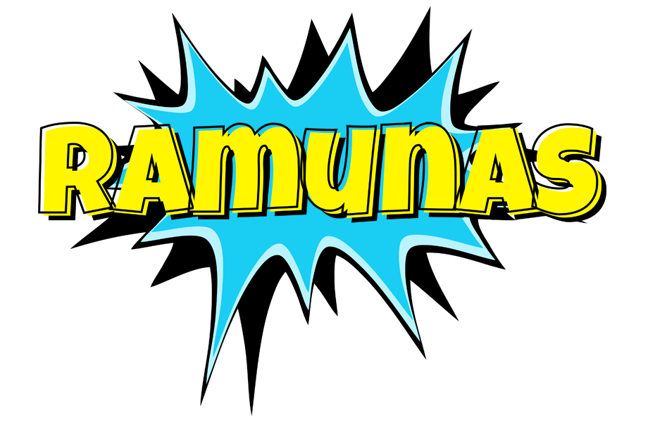 Ramunas amazing logo