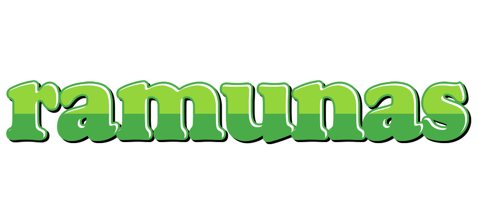 Ramunas apple logo