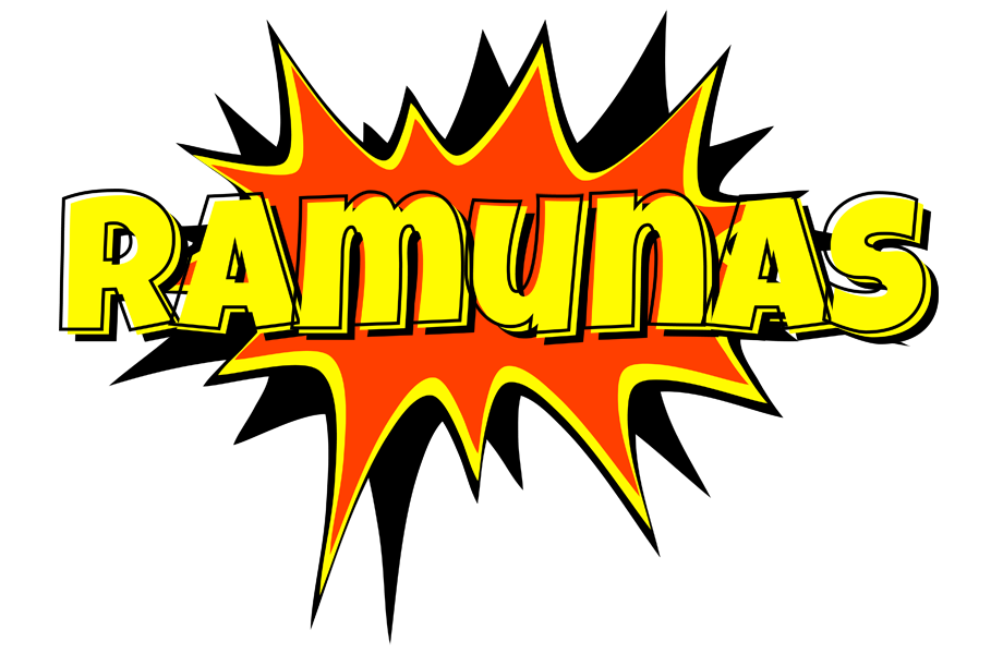 Ramunas bazinga logo