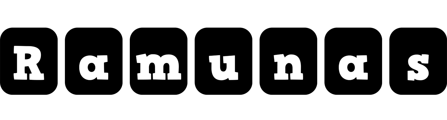 Ramunas box logo