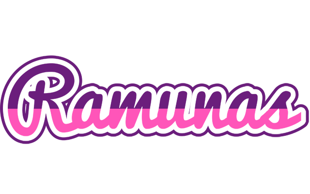 Ramunas cheerful logo