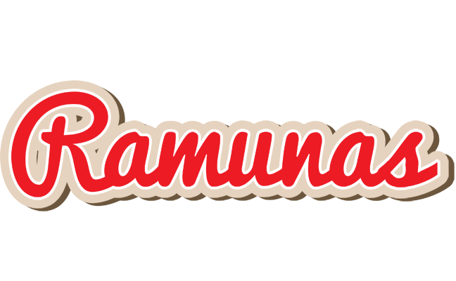 Ramunas chocolate logo