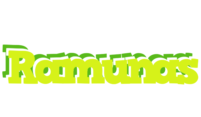 Ramunas citrus logo