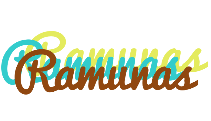Ramunas cupcake logo