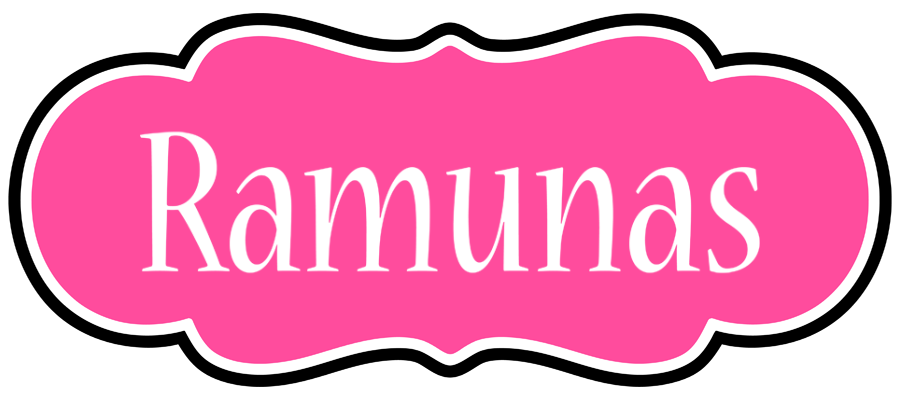 Ramunas invitation logo