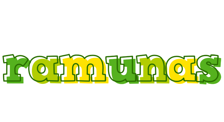 Ramunas juice logo