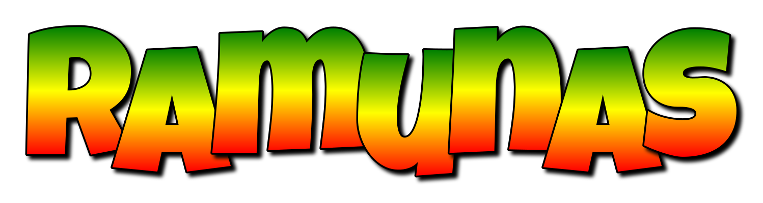 Ramunas mango logo