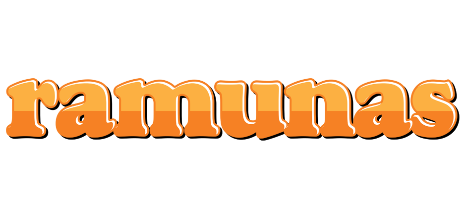 Ramunas orange logo