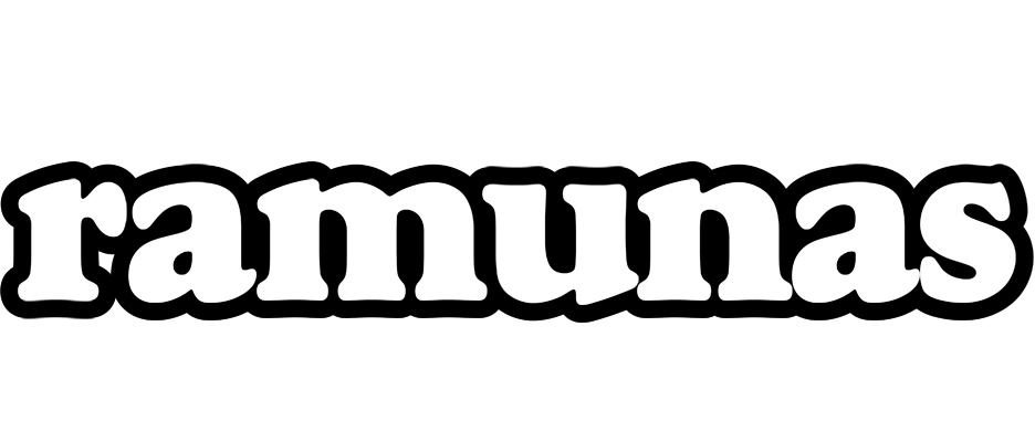 Ramunas panda logo