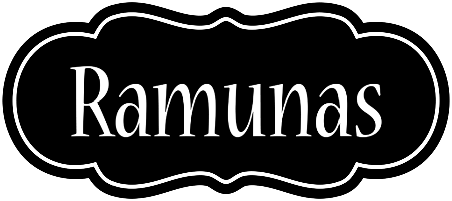 Ramunas welcome logo