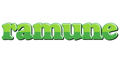 Ramune apple logo