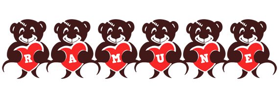 Ramune bear logo