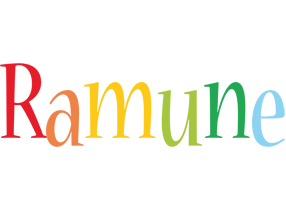 Ramune birthday logo