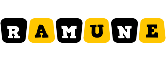 Ramune boots logo