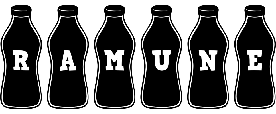 Ramune bottle logo
