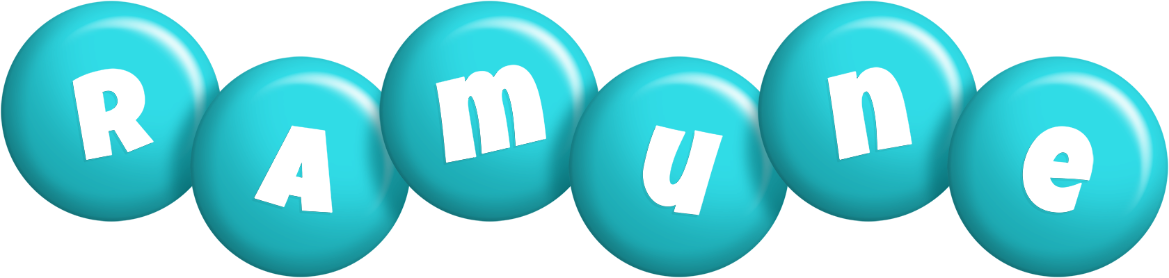 Ramune candy-azur logo