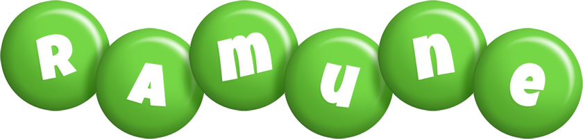 Ramune candy-green logo