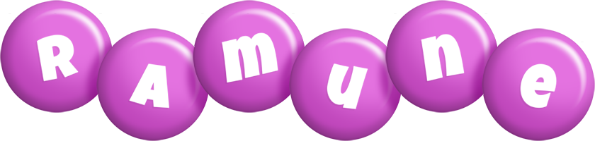 Ramune candy-purple logo