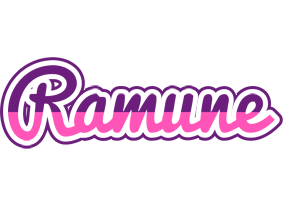 Ramune cheerful logo