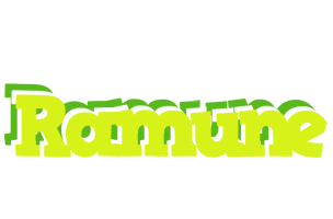 Ramune citrus logo