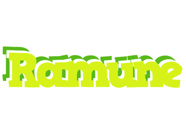 Ramune citrus logo