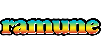 Ramune color logo