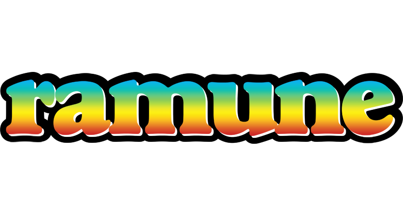 Ramune color logo