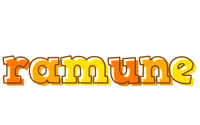 Ramune desert logo
