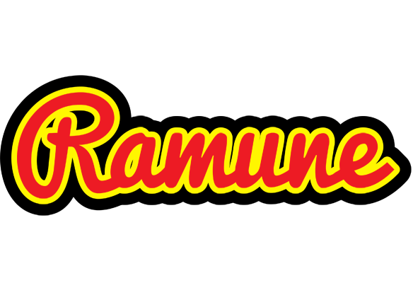 Ramune fireman logo