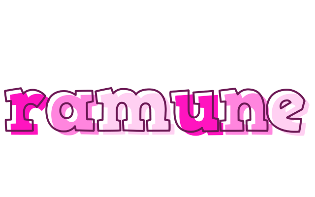Ramune hello logo