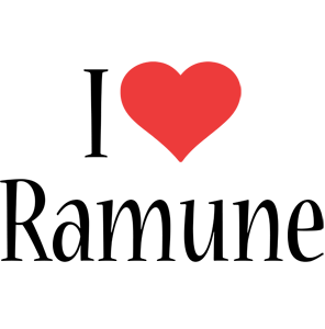 Ramune i-love logo