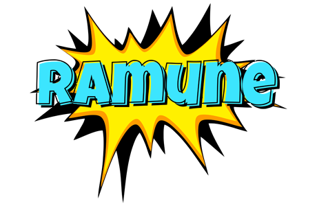 Ramune indycar logo