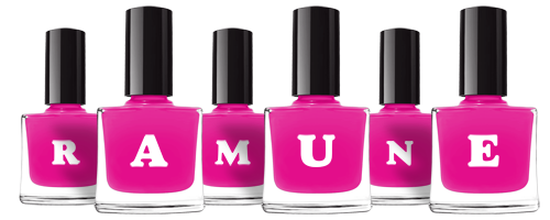 Ramune nails logo